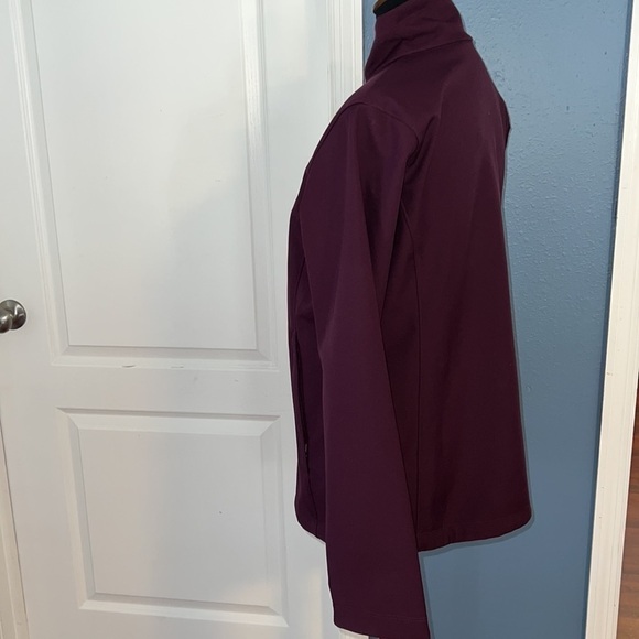 Purple Colombia Jacket full zip size medium fleece lined - Picture 7 of 11